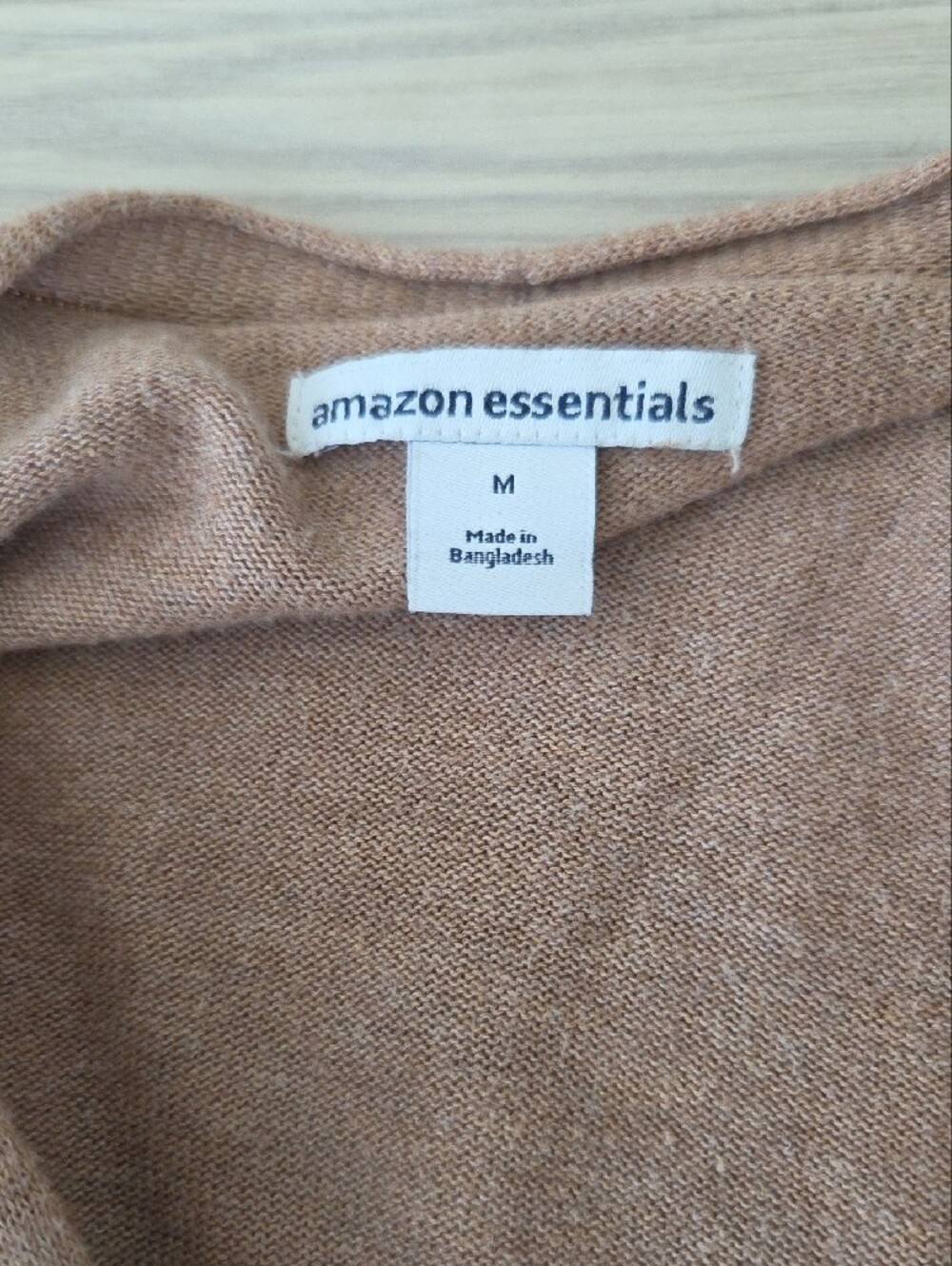 Amazon Essentials Open-Front Cardigan - Camel/Tan - Picture 2 of 7